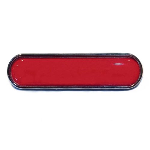 Scarlet Red bar badge